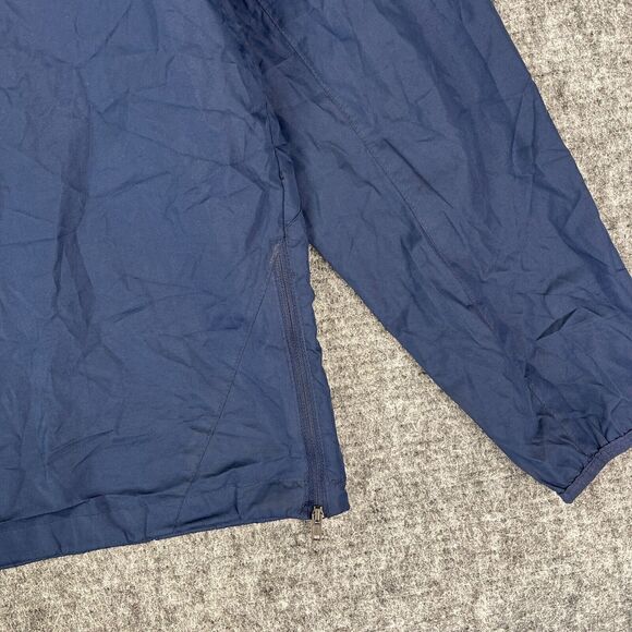 Golf Windbreaker Mens Medium Blue‎  Activewear Top 1/2 Zip Outerwear Clubhouse - Picture 5 of 12